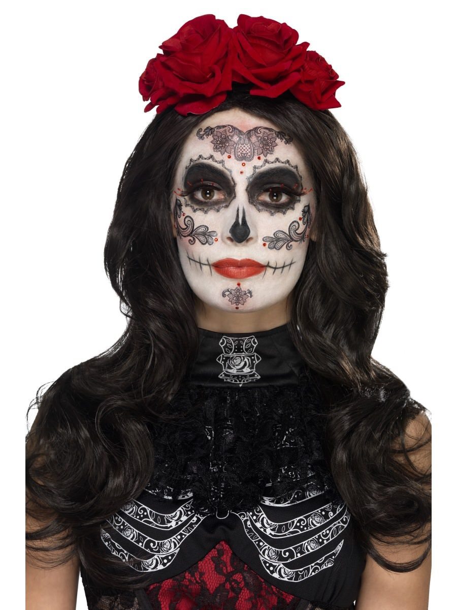 Day of the Dead Glamour Make-Up Kit, with