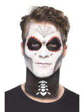 Load image into Gallery viewer, Day of the Dead Senor Bones Make-Up Kit Alternative View 4.jpg
