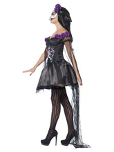 Load image into Gallery viewer, Day of the Dead Senorita Costume, with Printed Top Alternative View 1.jpg
