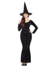 Load image into Gallery viewer, Deluxe Black Magic Ouija Witch Costume
