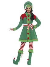 Load image into Gallery viewer, Deluxe Miss Elf Costume

