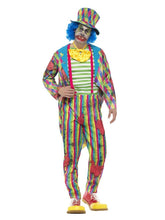 Load image into Gallery viewer, Deluxe Patchwork Clown Costume, Male
