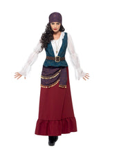 Load image into Gallery viewer, Deluxe Pirate Buccaneer Beauty Costume Alternative View 3.jpg
