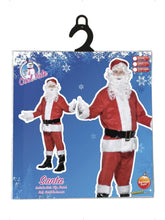 Load image into Gallery viewer, Deluxe Santa Costume &amp; Beard Alternative View 1.jpg
