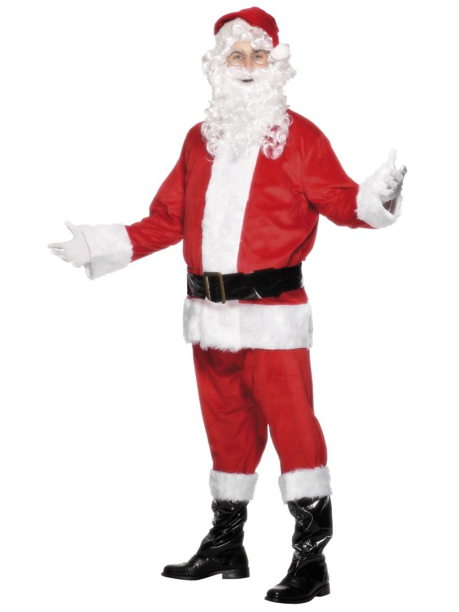 Deluxe Santa Costume & Beard