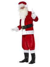 Load image into Gallery viewer, Deluxe Santa Costume &amp; Hat Alternative View 1.jpg
