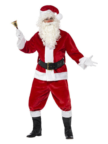 Deluxe Santa Costume & Hat