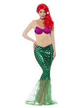 Load image into Gallery viewer, Deluxe Sexy Mermaid Costume Alternative View 3.jpg
