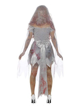 Load image into Gallery viewer, Deluxe Zombie Bride Costume Alternative View 2.jpg
