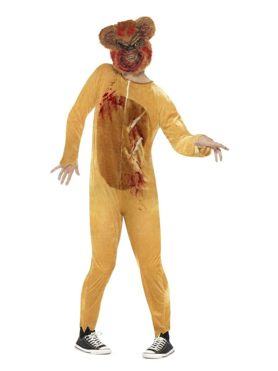 Deluxe Zombie Teddy Bear Costume Adult Brown Deluxe Zombie Teddy Bear Costume Adult Brown