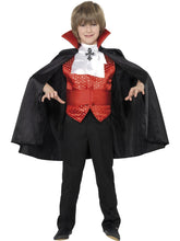 Load image into Gallery viewer, Dracula Boy Costume
