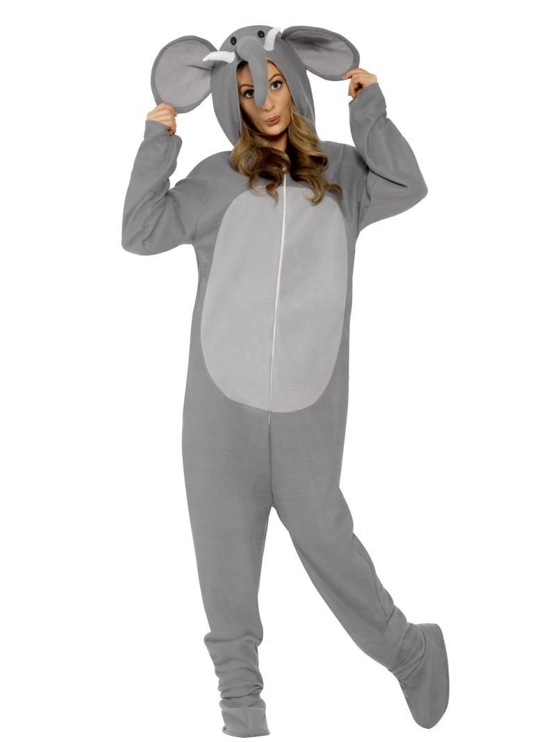 Elephant Costume, All in One with Hood