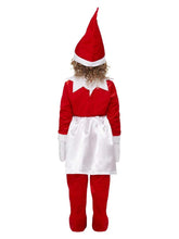 Load image into Gallery viewer, Elf on the Shelf Girl Costume Back Image
