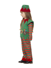 Load image into Gallery viewer, Elf Toddler Costume, Red &amp; Green Alternative View 1.jpg
