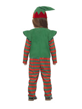 Load image into Gallery viewer, Elf Toddler Costume, Red &amp; Green Alternative View 3.jpg
