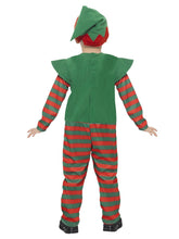 Load image into Gallery viewer, Elf Toddler Costume, Red &amp; Green Alternative View 4.jpg
