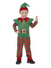 Load image into Gallery viewer, Elf Toddler Costume, Red &amp; Green
