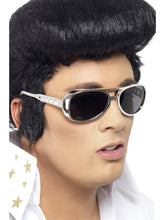 Load image into Gallery viewer, Elvis Shades, Silver Alternative View 1.jpg
