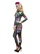 Load image into Gallery viewer, Fever Day of the Dead Costume, Multi-Coloured Alternative View 1.jpg
