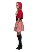 Load image into Gallery viewer, Fever Red Riding Hood Costume with Corset Alternative View 1.jpg
