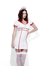 Load image into Gallery viewer, Fever Role-Play Nurse Wet Look Costume
