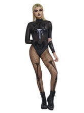 Load image into Gallery viewer, Fever Sheer Skeleton Costume Alternative Image
