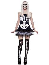 Load image into Gallery viewer, Fever Skeleton Costume, Tutu
