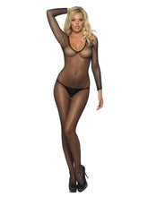 Load image into Gallery viewer, Fishnet Body Stocking, Black Alternative View 4.jpg
