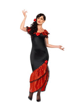 Load image into Gallery viewer, Flamenco Senorita Costume Alternative View 3.jpg
