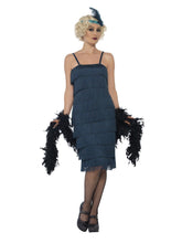 Load image into Gallery viewer, Flapper Costume, Teal Green, with Long Dress
