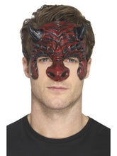 Load image into Gallery viewer, Foam Latex Devil Head Prosthetic Alternative View 2.jpg
