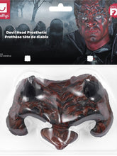 Load image into Gallery viewer, Foam Latex Devil Head Prosthetic Alternative View 6.jpg
