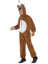 Load image into Gallery viewer, Fox Costume, Brown, with Hooded Jumpsuit Alternative View 1.jpg
