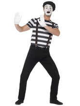 Load image into Gallery viewer, Gentleman Mime Artist Costume
