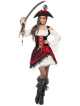 Load image into Gallery viewer, Glamorous Lady Pirate Costume
