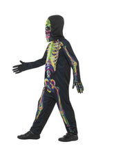 Load image into Gallery viewer, Glow in the Dark Skeleton Costume Alternative View 1.jpg
