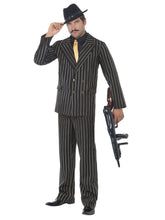 Load image into Gallery viewer, Gold Pinstripe Gangster Costume
