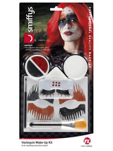 Load image into Gallery viewer, Harlequin Make-Up Kit, with Face Stickers Alternative View 6.jpg
