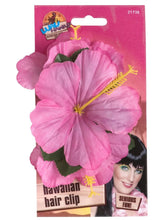 Load image into Gallery viewer, Hawaiian Flower Hair Clip, Purple Alternative View 1.jpg

