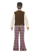 Load image into Gallery viewer, Hippie Boy Costume, with Top, Attached Waistcoat Alternative View 2.jpg
