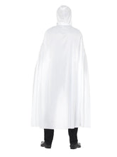 Load image into Gallery viewer, Hooded Cape, White, Short Alternative View 2.jpg
