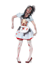 Load image into Gallery viewer, Horror Zombie Countrygirl Costume Alternative View 3.jpg
