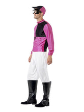 Load image into Gallery viewer, Jockey Costume, Black &amp; Pink Alternative View 1.jpg

