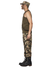 Load image into Gallery viewer, Khaki Camo Deluxe Costume, Male Alternative View 1.jpg
