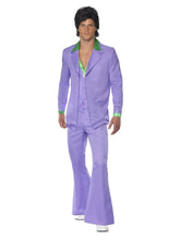 Load image into Gallery viewer, Lavender 1970s Suit Costume
