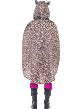 Load image into Gallery viewer, Leopard Party Poncho Alternative View 2.jpg
