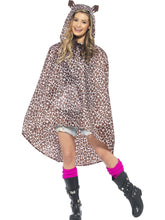 Load image into Gallery viewer, Leopard Party Poncho
