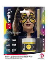 Load image into Gallery viewer, Liquid Latex Pot &amp; Sponge Applicator, Yellow Alternative View 6.jpg
