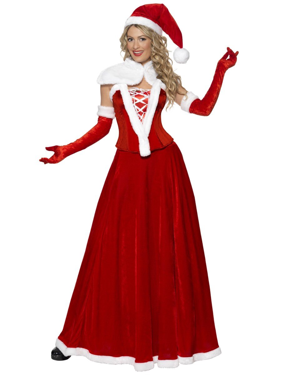 audrey hepburn dress Luxury Miss Santa Costume