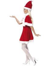 Load image into Gallery viewer, Miss Santa Costume, with Cape Alternative View 1.jpg
